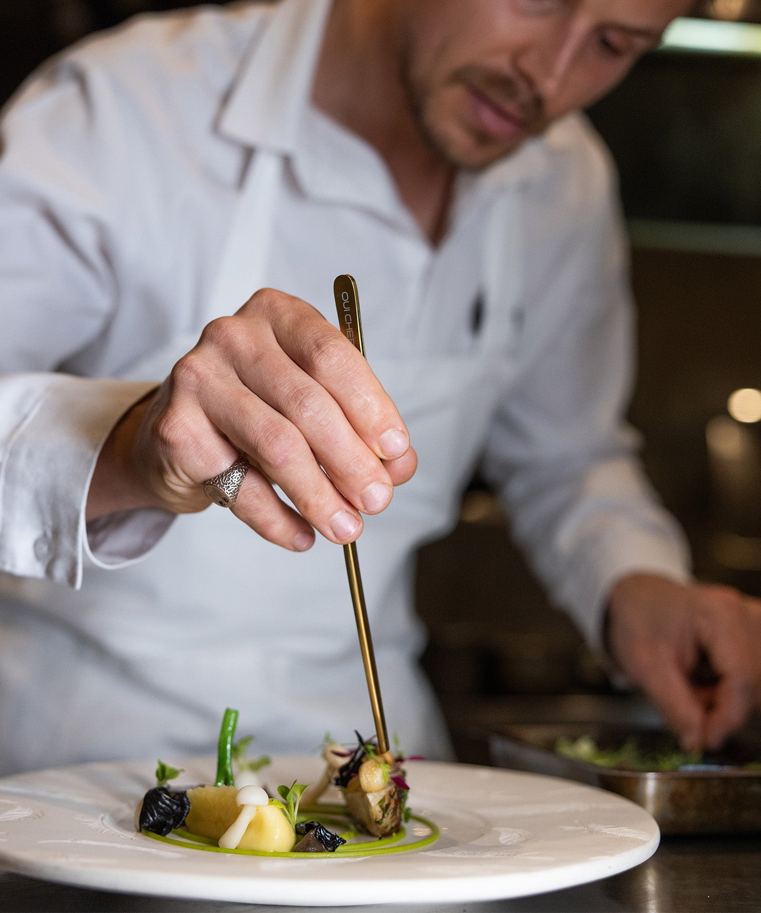 Chef_Green_Spiral_Dish